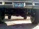 1986 Ford Bronco - Rear view of a 1986 Ford Bronco showing its suspension and axle components.