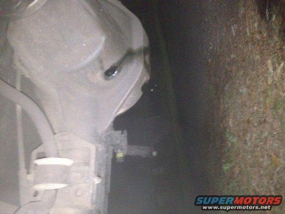 Rear differential with a leak