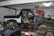 1986 Ford Bronco - This Ford Bronco appears to be from the early 1980s, undergoing extensive repairs in a garage.