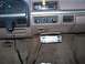 1992 Ford Bronco - Interior view of a 1992 Ford Bronco, a CB radio and microphone mounted on the dash.