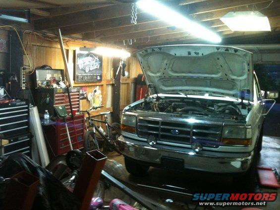 Messy garage