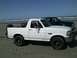 1992 Ford Bronco - Parked and watching Tony show us why it's important to have some kind of plating protecting the T-case.