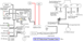 1967 Ford Mustang - Electronic fuel injection system diagram with component labels and connections.