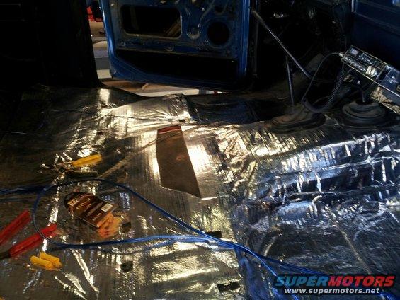 sound deadner and heat shield 