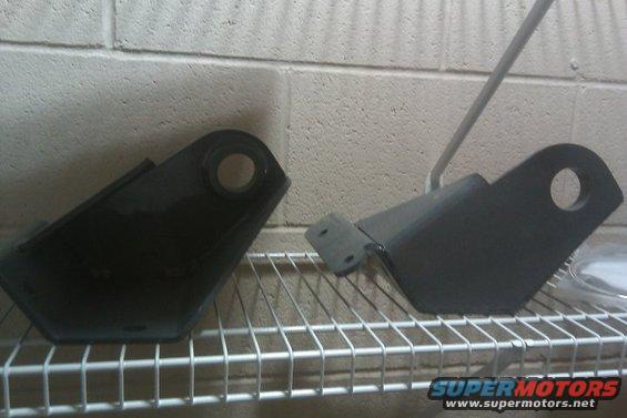 drop radius arm mounts