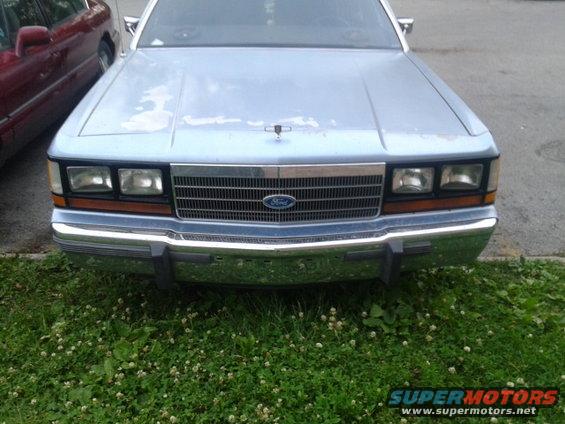after blacking out the head lights