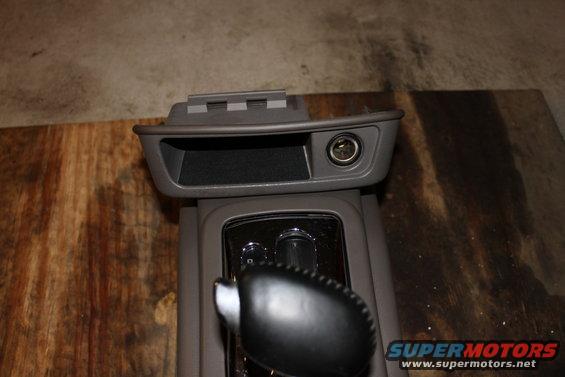 Car interior shot showing dashboard and center console