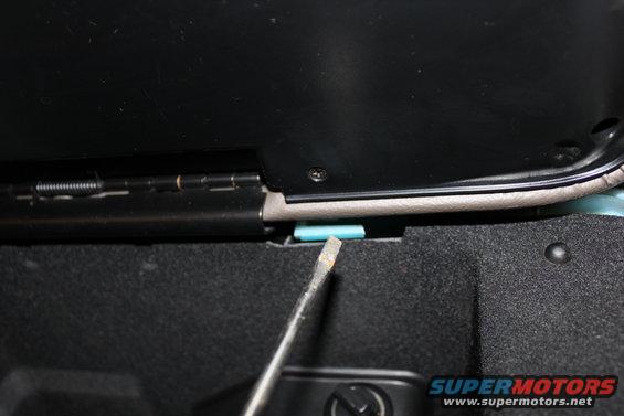 tap broken on 2003 crown victoria sport console.