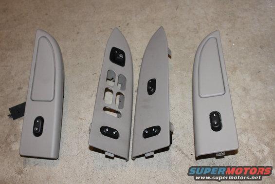 2007 stone window switch set, without master controls.