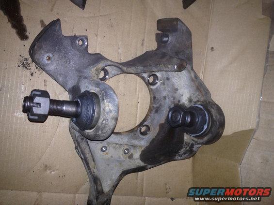 New moog ball joints on dodge knuckles.