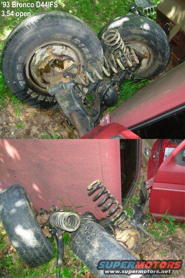 d44ifs93.jpg '93 Bronco Dana 44IFS front axle with 4WABS, 3.54 gears, & open diff