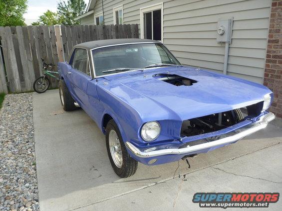 65 Mustang Coupe as bought