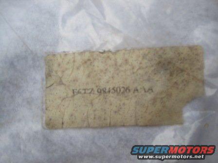 Label with part number E6TZ 9845026 A AA on it