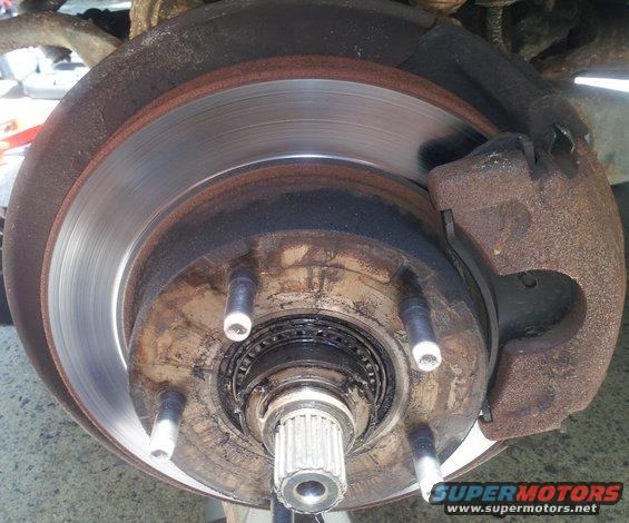 Spindle Casing off