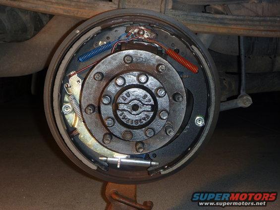 All new spring hardware kit, adjusting hardware kit and brake shoes.