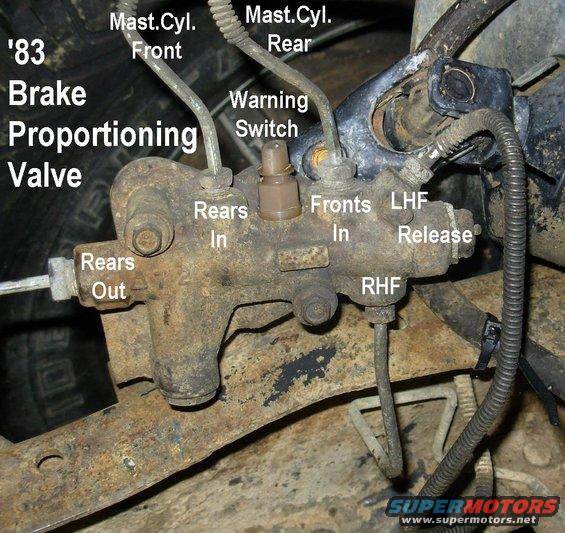 propvlv83.jpg Brake Proportioning Valve (E4TZ-2B257-F) from '83 Bronco

removed 2011 working with no leaks; SOLD 2019