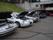 1992 Ford Taurus - Multiple Ford Taurus models are displayed with their engines visible.