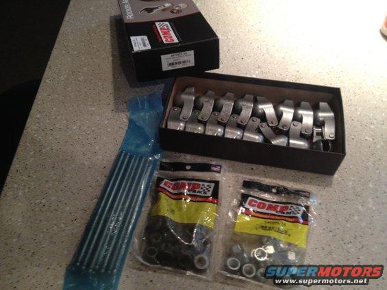 photo-1.jpg Comp Cams Roller Rockers, pushrods, etc for 302.