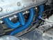 1978 Nissan 300ZX - Blue hoses are routed around engine components, including spark plug wires and the valve cover.