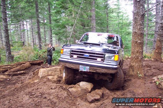 dcp_0390.jpg Tim navigating obstacle at end of first Firebeak Five section.