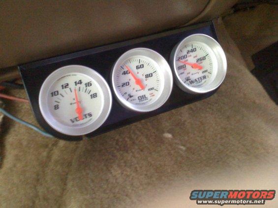 Guages to Replace Dummy guages 