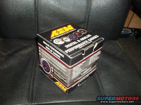 Box for AEM Digital & Analog Performance Gauges