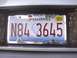 2003 Ford Crown Victoria - Rear view of a vehicle showing an Illinois license plate and a Supercharged sticker.