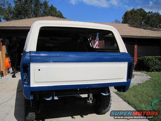 Still need to find a rear window.