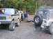 1989 Ford Bronco - At our camp, Everyone airing down and warming up....Those guys from up north all woke up at 3:15 for some reason, so we were pretty much re…