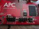 1963 Ford Falcon - Close-up of an APC motherboard showing the BIOS chip and various connectors for system functions.