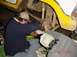 1989 Ford Bronco - Todd and Alvie fixing Tonys Ujoint