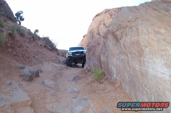 davec-021.jpg Exiting Hell's Revenge, Moab 11/8/03