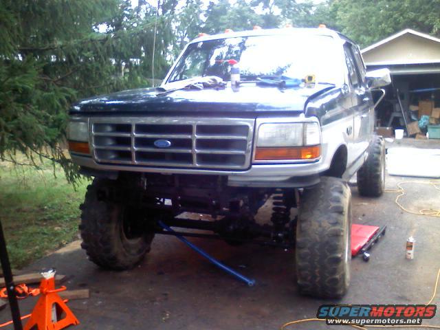 Finally on some mud tires