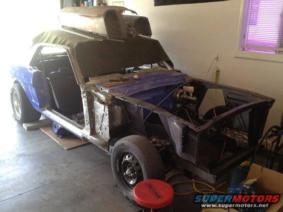 Passenger side prep