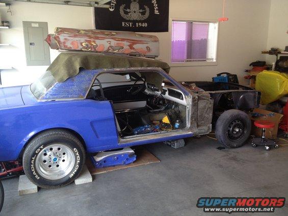 Passenger side prep