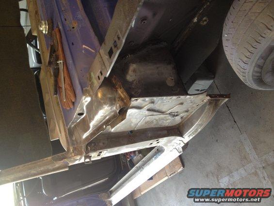 Passenger side prep