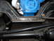 1992 Ford Bronco - Undercarriage view showing the frame and engine of a vehicle, with a Supermotors.net watermark.