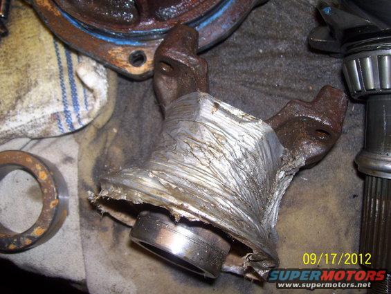 When I bought the 9" he said "oh yeah, the axle is good to go".