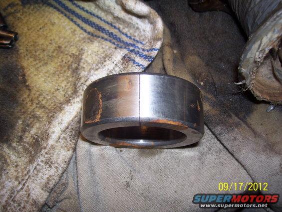 Never seen a cracked axle bearing retainer on a 9".