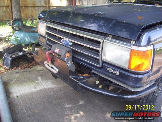 90-bronco-build-012.jpg Winch bumper my son and I made. The winch and part of the mount is one of the few parts left from the 78 bronco.
