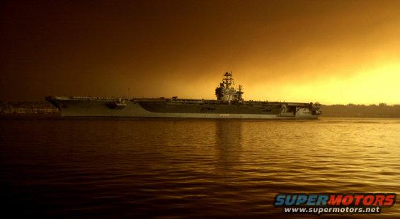 jcsinsandiegofire.jpg The USS John C. Stennis, my brother's aircraft carrier, and the San Diego fire.