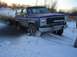 1981 Ford Bronco - Was trying to turn around and hit this hole filled with something that resembled quik-rete!!!