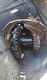 Rear axle differential gears, likely from a truck or SUV