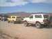 1990 Ford Bronco - lunch stop just before the "baja" across the dry lake. OJB ran like the wind...75MPH+ and it felt great!