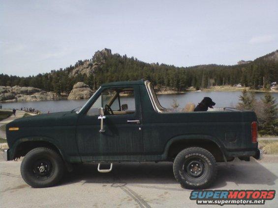 Here it is a year later, topless and with my dog running co-pilot.