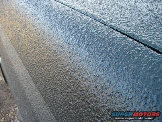 Closeup of the texture I got.  5 years later, it's still going strong