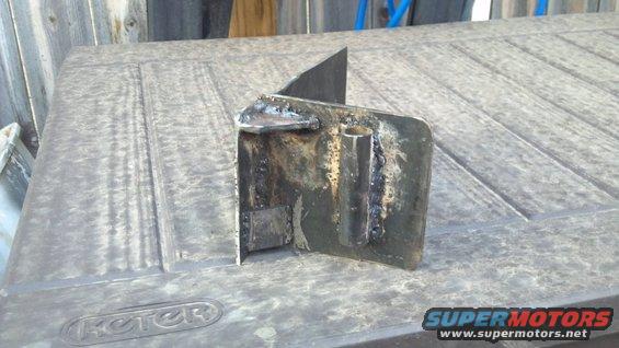Ignore the booger welds.  My tiny little 20A welder was maxed out working on this.