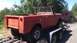1966 International Scout 800 - This red 1966 International Scout 800 convertible is seen being transported on a trailer.