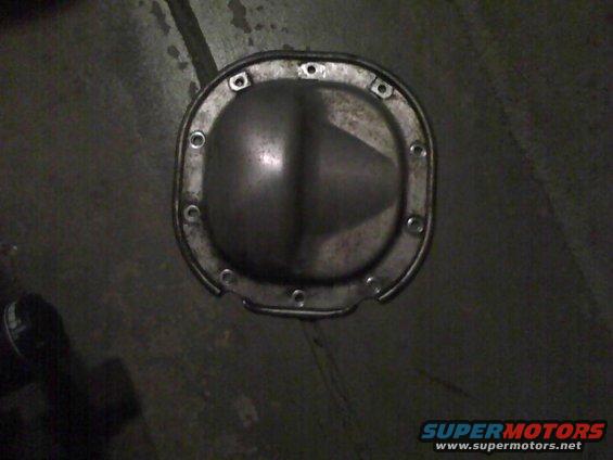 Differential cover on dark surface