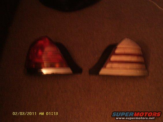 before and after masking tape